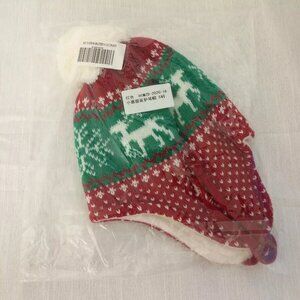 Unisex Classic CHRISTMAS / X- MAS Hat Cap Fleece Lined Small